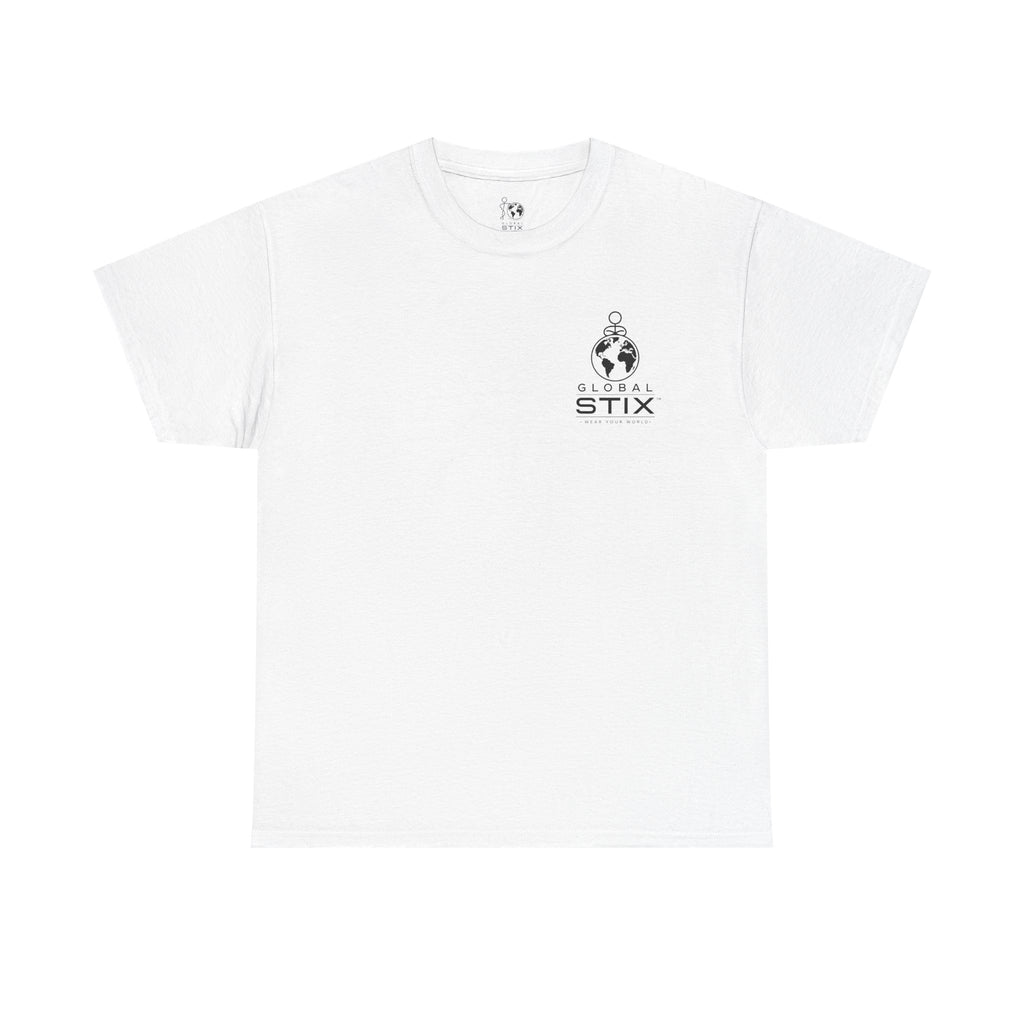 Global Stix T‑Shirt — World Logo Tee ("Wear Your World")