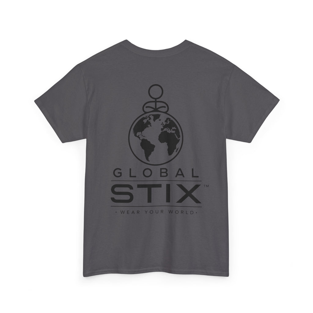 Global Stix T‑Shirt — World Logo Tee ("Wear Your World")