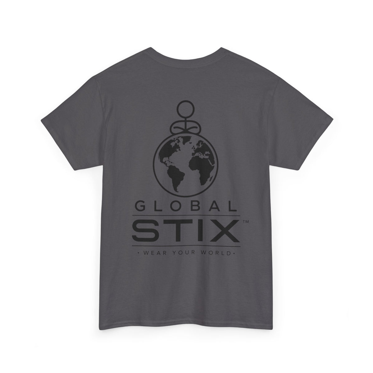 Global Stix T‑Shirt — World Logo Tee ("Wear Your World")