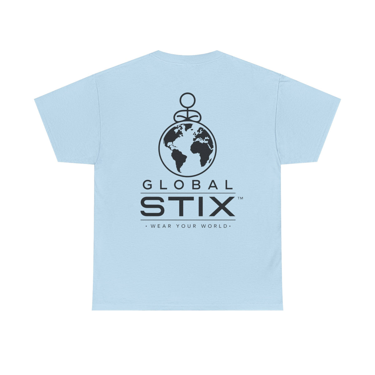 Global Stix T‑Shirt — World Logo Tee ("Wear Your World")