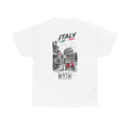 Italy Scooter Graphic Tee — Vintage Rome Vespa Travel T-Shirt