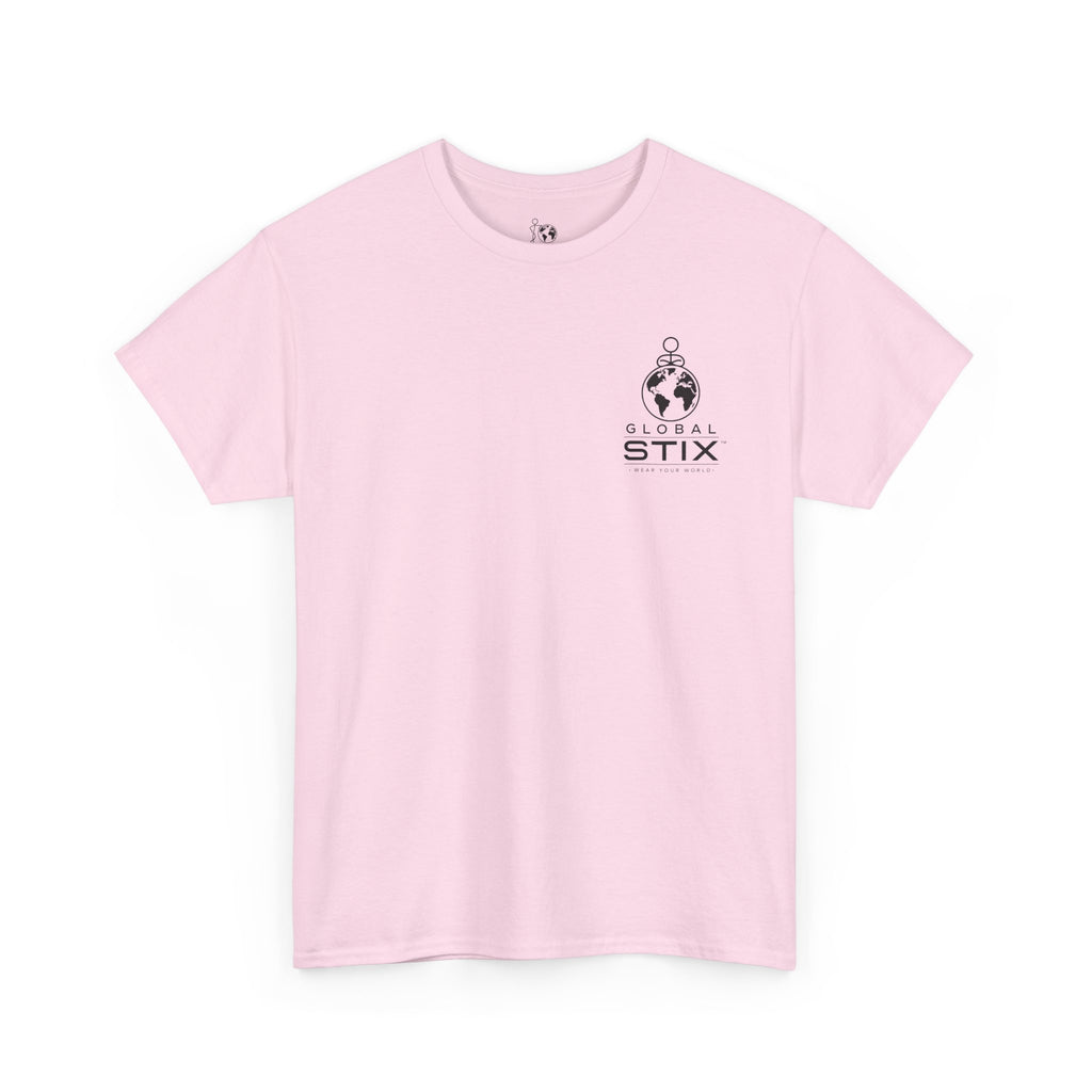 Global Stix T‑Shirt — World Logo Tee ("Wear Your World")