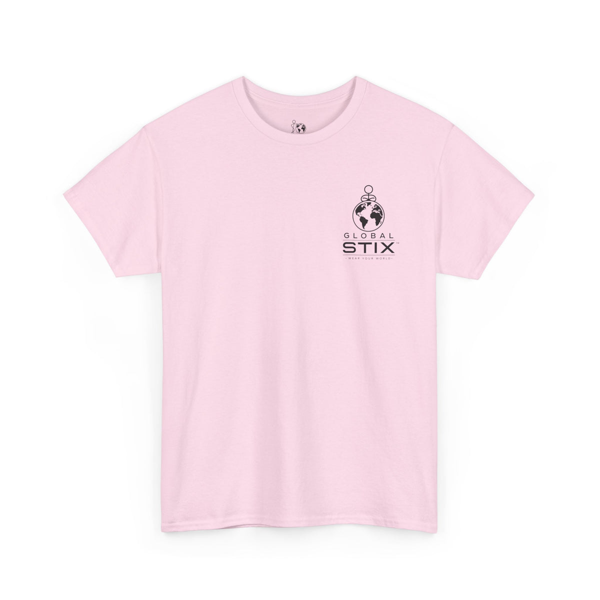 Global Stix T‑Shirt — World Logo Tee ("Wear Your World")