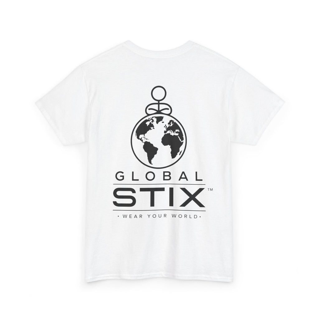 Global Stix T‑Shirt — World Logo Tee ("Wear Your World")