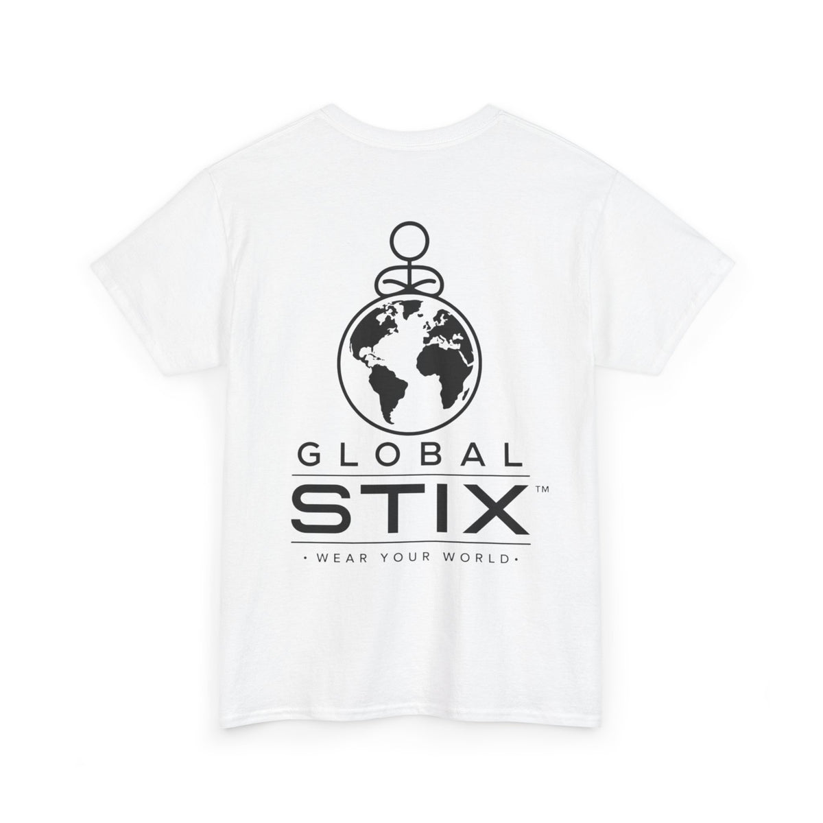 Global Stix T‑Shirt — World Logo Tee ("Wear Your World")