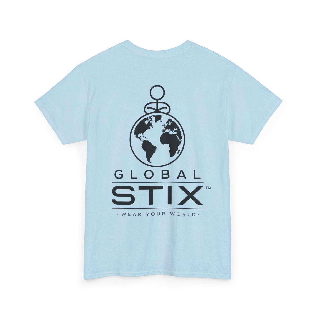 Global Stix T‑Shirt — World Logo Tee ("Wear Your World")