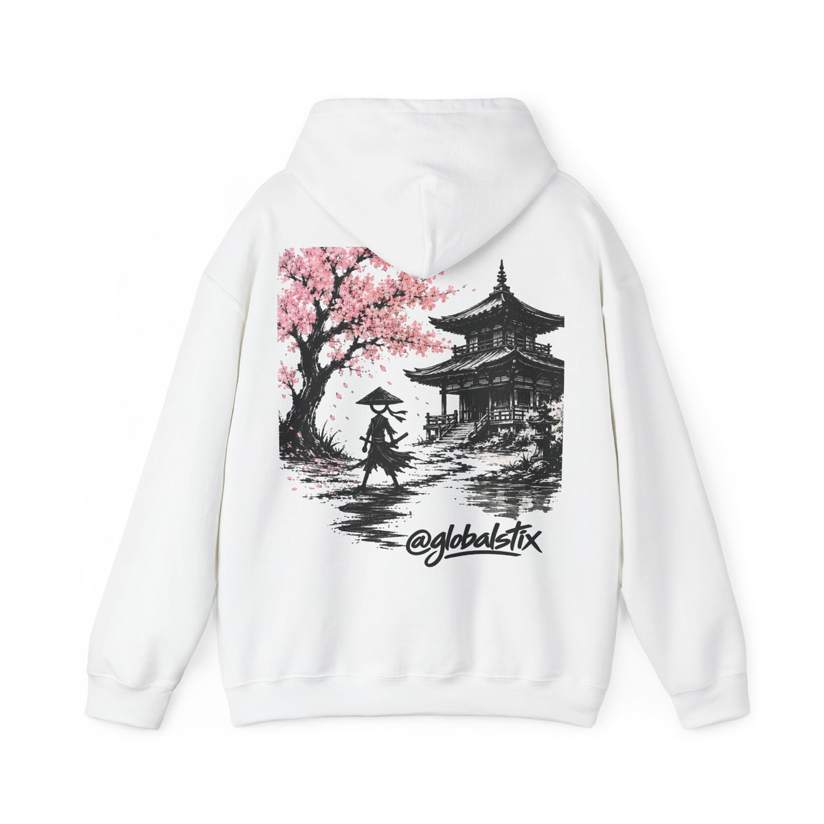 GlobalStix- cherry blossom hoodie