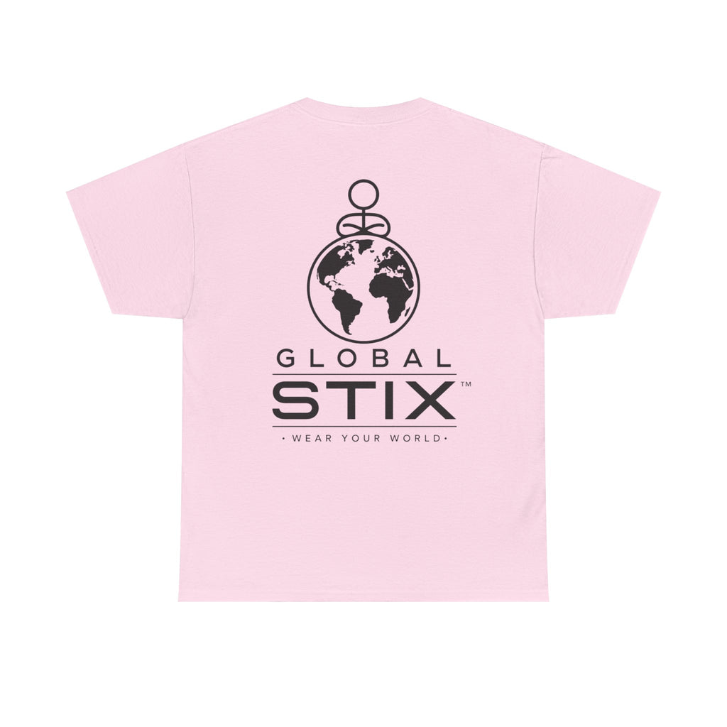 Global Stix T‑Shirt — World Logo Tee ("Wear Your World")