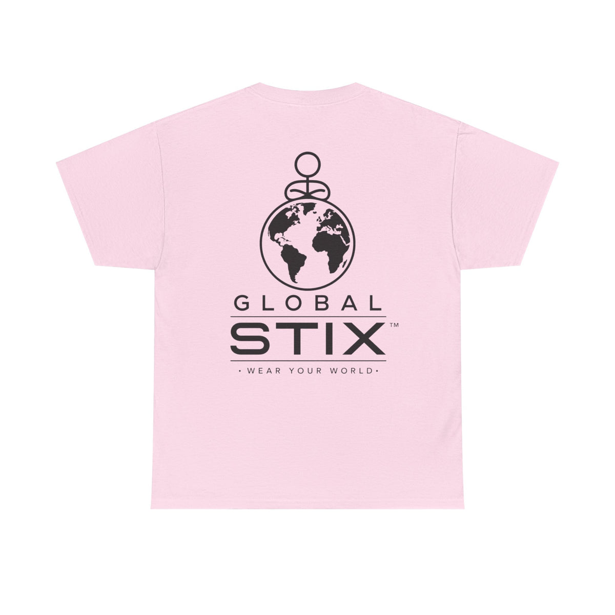 Global Stix T‑Shirt — World Logo Tee ("Wear Your World")
