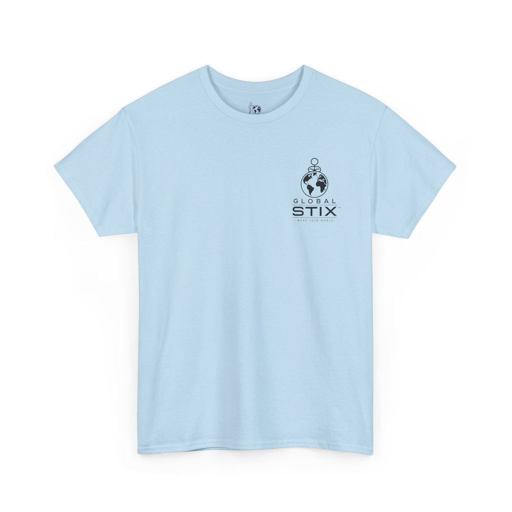 Global Stix T‑Shirt — World Logo Tee ("Wear Your World")