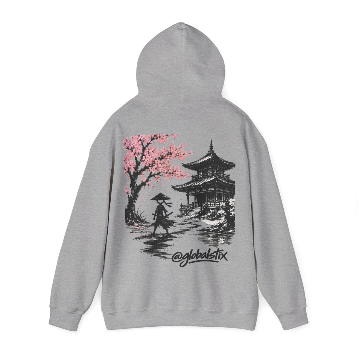 GlobalStix- cherry blossom hoodie