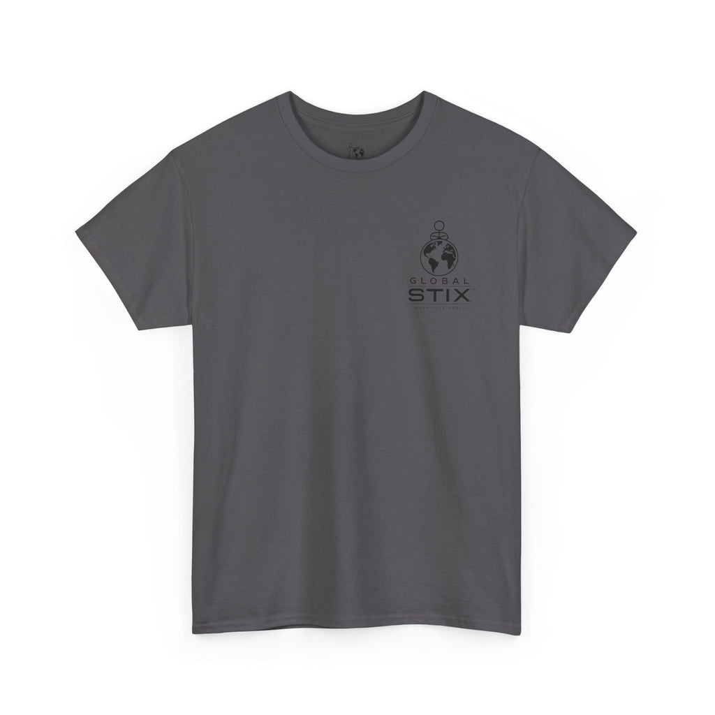Global Stix T‑Shirt — World Logo Tee ("Wear Your World")