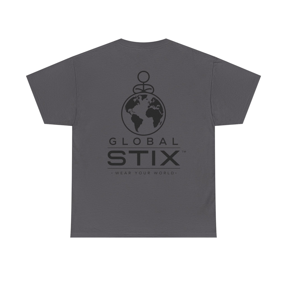 Global Stix T‑Shirt — World Logo Tee ("Wear Your World")